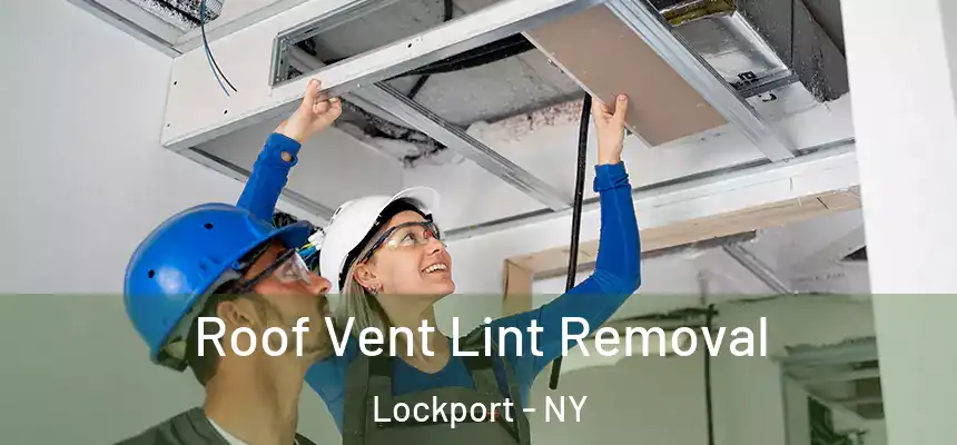 Roof Vent Lint Removal Lockport - NY